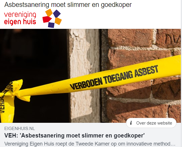 Asbestwoning's tweet photo. Asbestsanering moet slimmer en goedkoper
https://t.co/HqqUSKd2u4
#asbest @eigenhuis https://t.co/tkRcm6I2qv