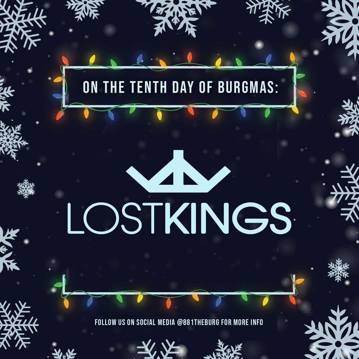 881TheBurg's tweet photo. ❄️DAY 🔟❄️

To be entered to win you must:
1. Be following the Burg 📲
2. Like 👍&amp; Retweet 🔁this post
3. Comment your DJ name 🎶🎧
4. Tag your squad (3) 😎

Thank you to our friends at Capitol Hill Block Party 🎁

Winner will be posted at 9PM ⏰🏆 https://t.co/MUMSlHDFc6