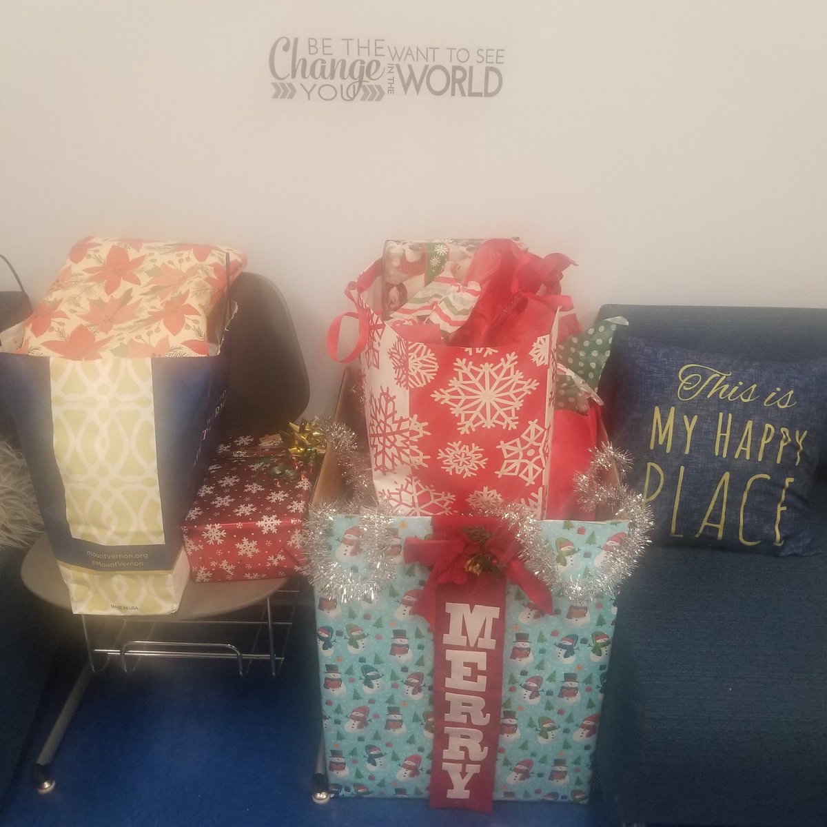 CounselorClark1's tweet photo. Angel Tree @McKinleyMiddle... its beginning to look alot like .... https://t.co/1pdEPeboNa
