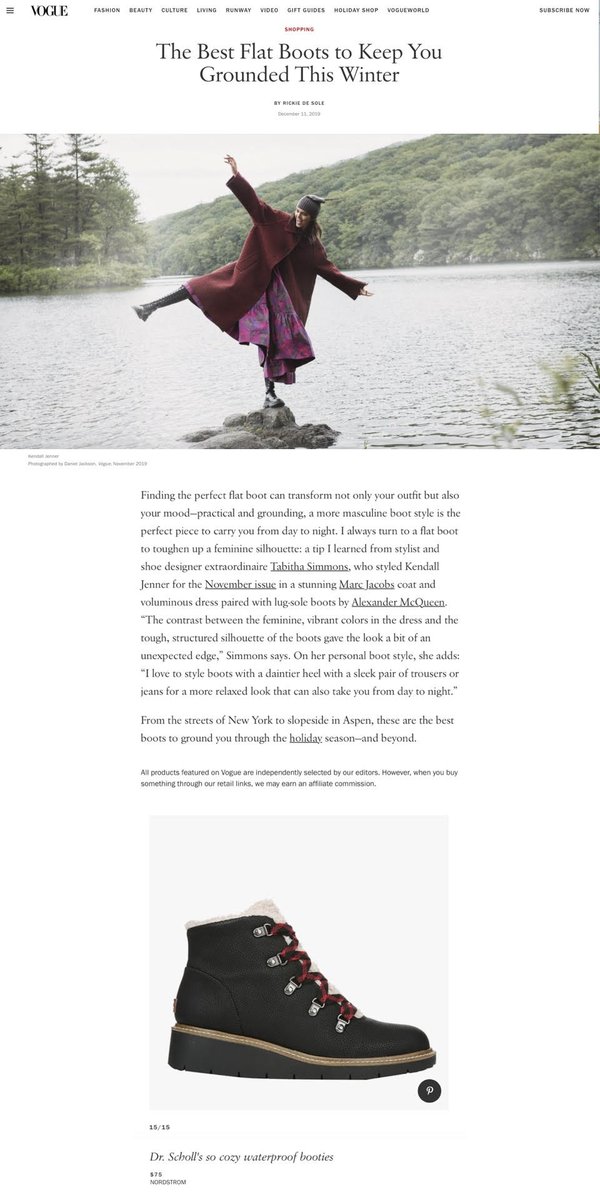 No more #WINTERBLUES here because we get to wear these <a href="/drscholls_shoes/">Dr. Scholls Shoes</a> booties! Check them out in <a href="/voguemagazine/">Vogue Magazine</a>: bit.ly/38MLcNH