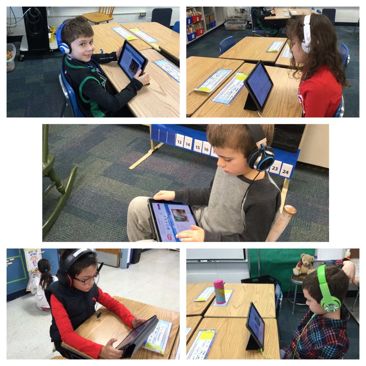 Students love using their IPads to read and research during extension time. <a href="/MrsHoffmanW30/">Mrs. Hoffman</a> #d30learns #12daysofD30