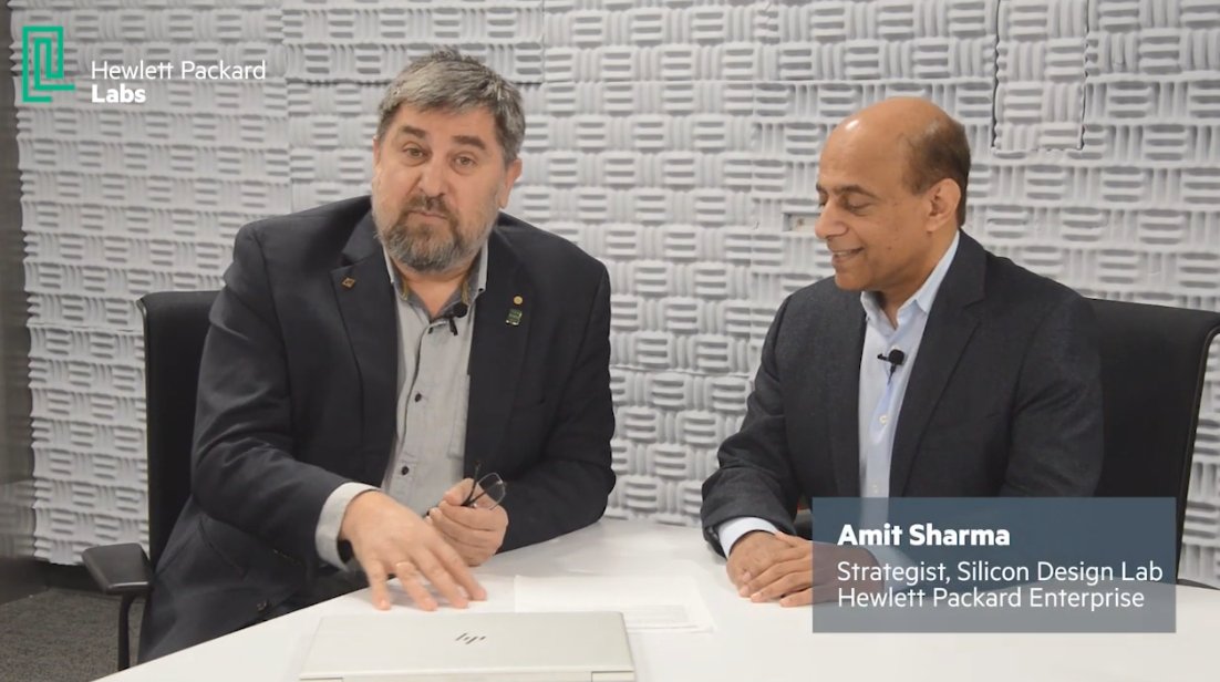 HPE_labs's tweet image. On the latest Labs podcast, @dejanm talks with the HPE Silicon Design Lab's Amit Sharma about breaking barriers and industry firsts. #fromresearchtoreality #innovationhttp://hpe.to/60071nkhX