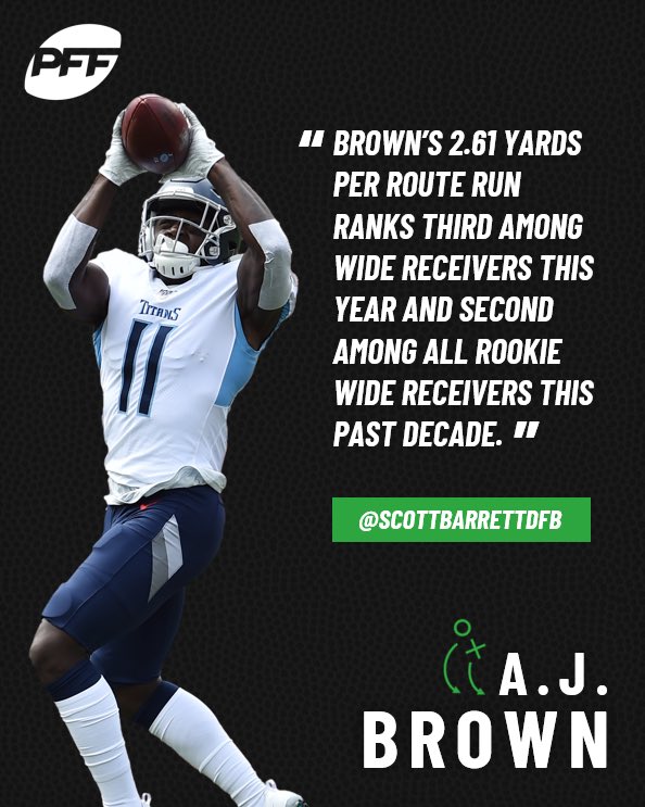 A.J. Brown, rookie sensation.