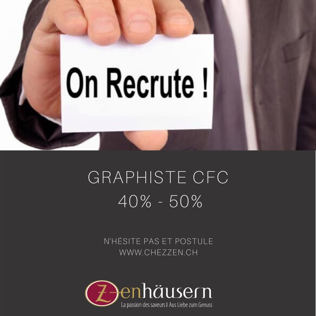 ➡️Si tu as envie d'un nouveau défi et souhaites rejoindre une société qui place l’humain et la qualité de vie au sein de ses valeurs, alors n’hésite pas, ce poste est fait pour toi !

Rejoins nous: chezzen.ch/administration

#Job #Emploi #Valais #Suisse