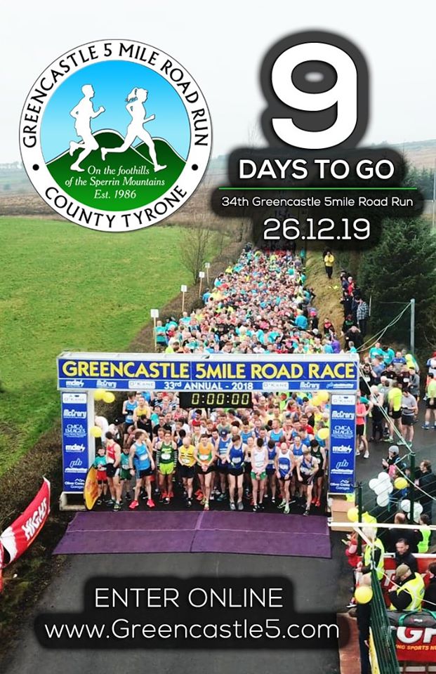greencastle5's tweet photo. Dear All,
We Hope your training is going well?
The countdown is well and truly on to the 34th Annual Greencastle 5, Tyrone's longest established road run.
Entries are starting to flow in with only 9 days to go.
Enter Online
https://t.co/PuBloWYsW0 https://t.co/4OnnmWwXhv