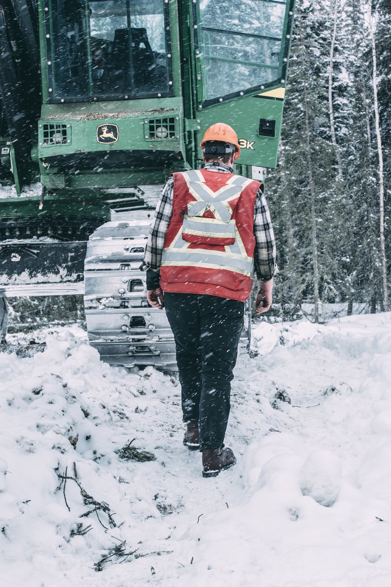 RedWingShoes's tweet photo. The right work boots keep Alberta loggers sure on their feet and safe on the jobsite. https://t.co/WdC6Wm4iyQ https://t.co/RBh2uKRHtW