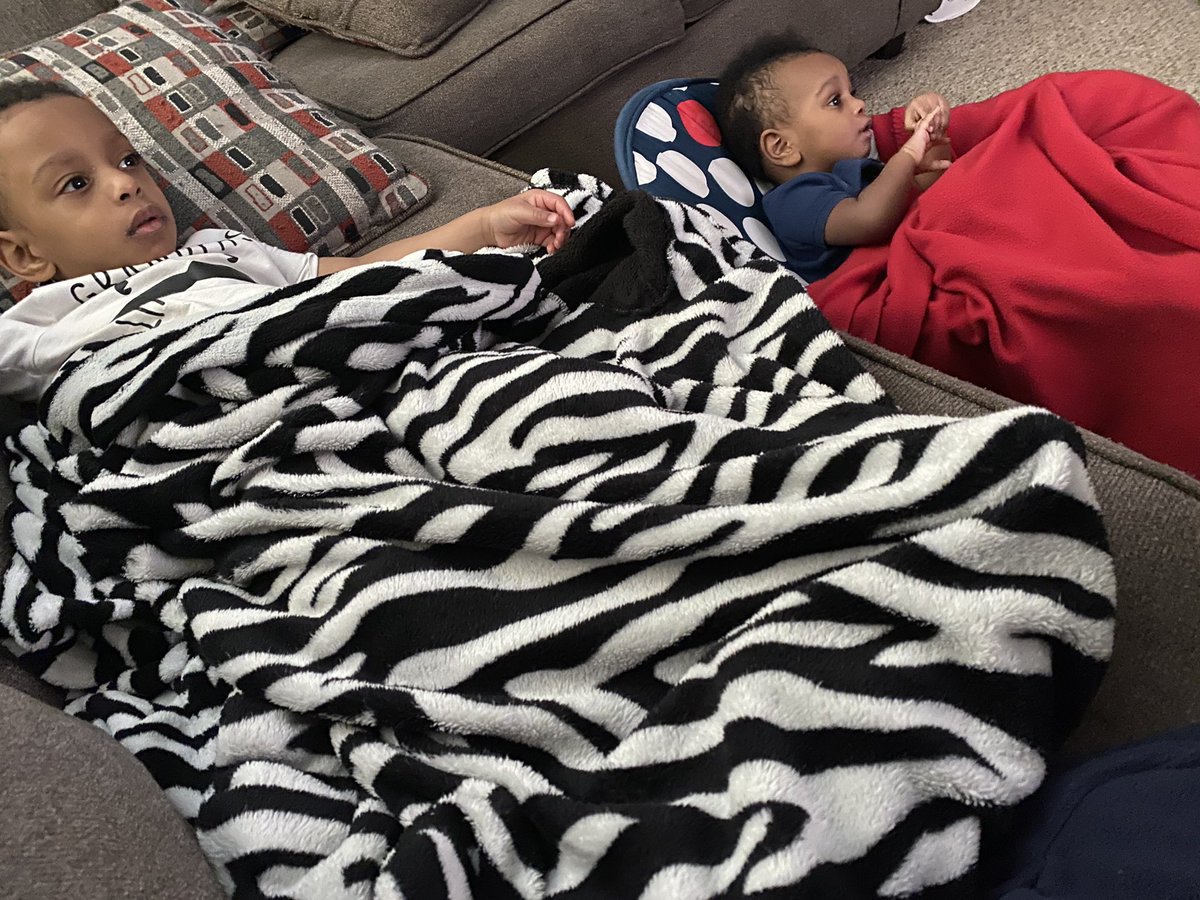GaryKnighton's tweet photo. Snow day with my sons! Watching some holiday cartoons. #FatherAndSons #MerryChristmas #snowday #cozy https://t.co/PorGpGkG32