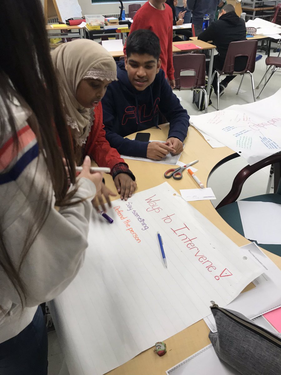 Thank you to our <a href="/redcrosscanada/">Canadian Red Cross</a> “Beyond the Hurt” youth facilitators who are completing their two day training and are preparing to support their peers in preventing and responding to bullying and harassment. @ClimatePeel @GSolomonHenry #FBMSpride