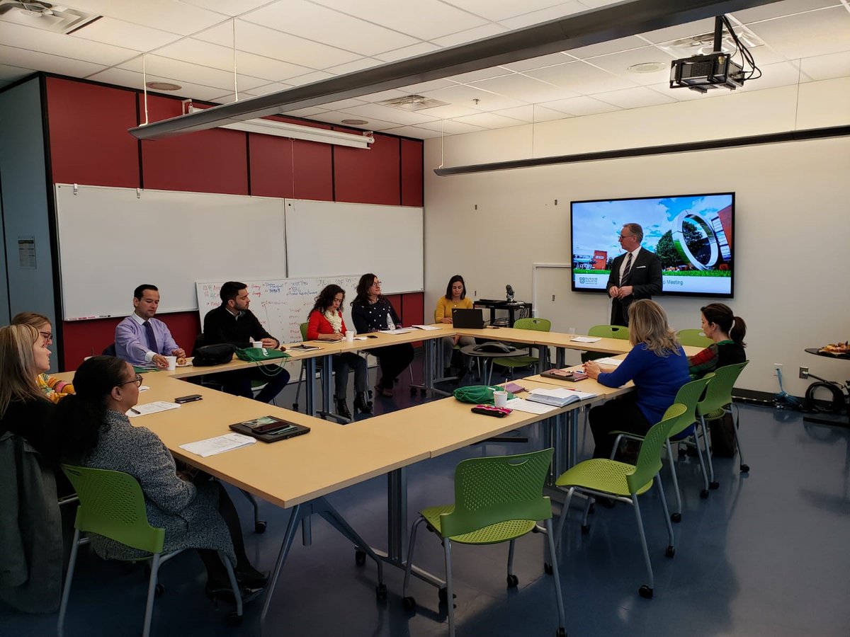 CICan_EPE_AP's tweet photo. #CICan is pleased to announce that @durhamcollege in consortium with @FanshaweCollege and @VIUniversity will lead a technical assistance for the development and implementation of a National promotion campaign. Many thanks @durhamcollege for hosting our PA delegation today! https://t.co/7PZi31dFxC