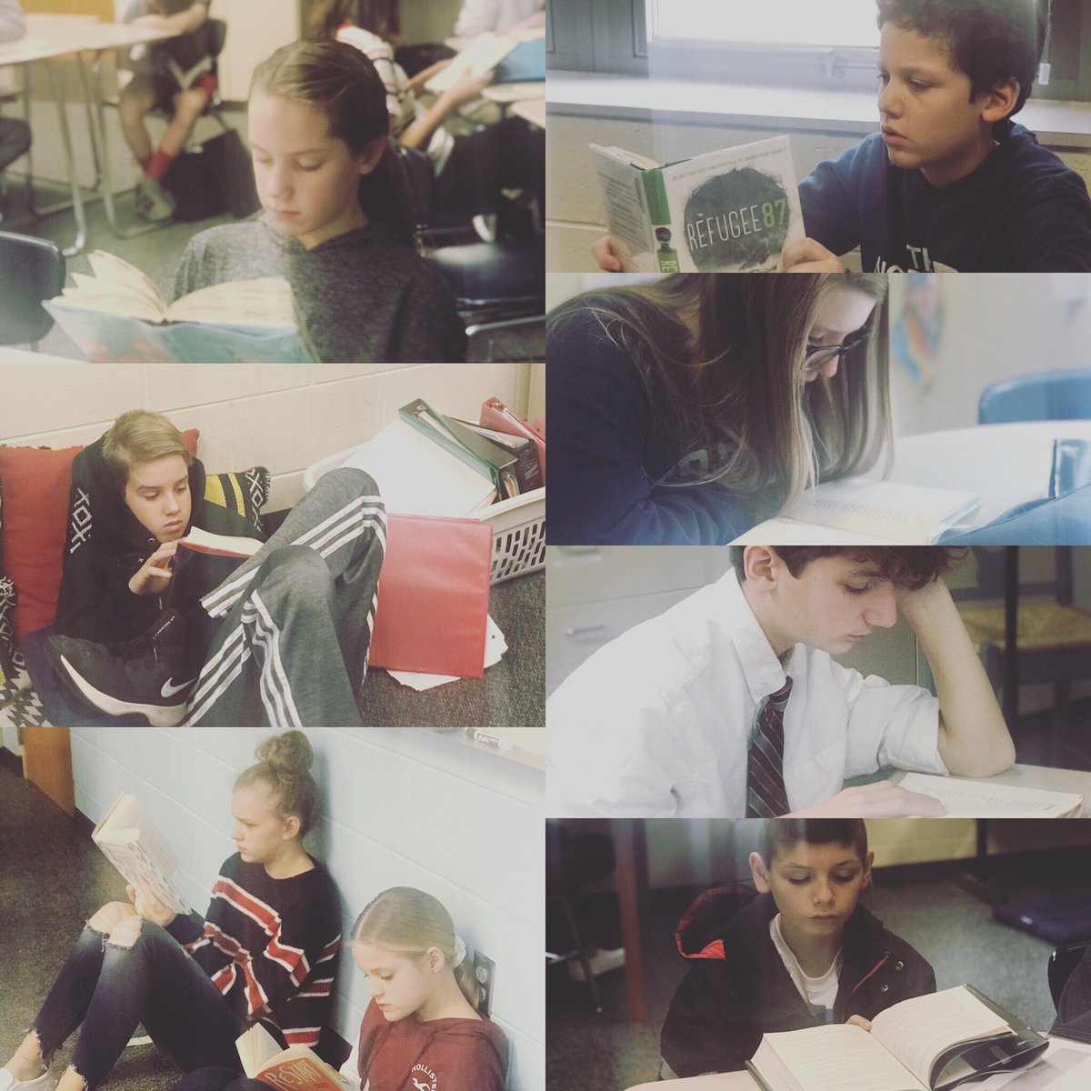 What are you reading?
I’m reading Piecing Me Together by Renee Watson. My students have great new titles they’re delving into as well! <a href="/Geneva304/">Geneva CUSD 304</a>