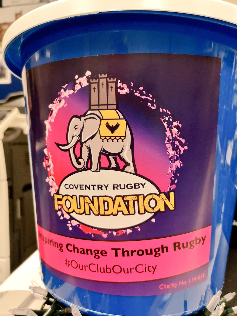 CoventryRugbyC1's tweet photo. This Saturday you'll see plenty of these around the @CoventryRugby stadium 👀
The #Coventry #Rugby #Foundation is having it's take-over day and raising funds to grow the charity's impact here in our communities so if you see them, ask us about our work! 
#Sport #charity https://t.co/TAiVmOkTh0