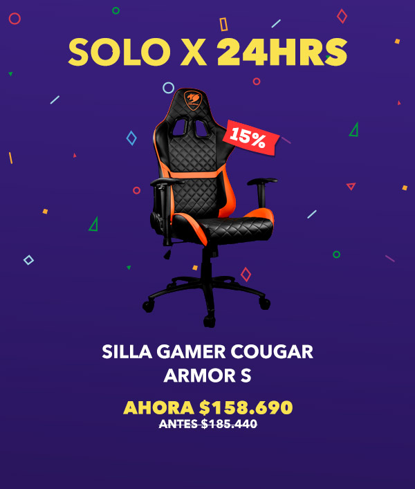 La mejor silla gamer del mercado, solo por hoy en oferta al mejor precio de Chile, recuerda tenemos despacho gratis hasta el 21-12 , la quieres sigue este link bit.ly/2LZw463  #FelizMartes