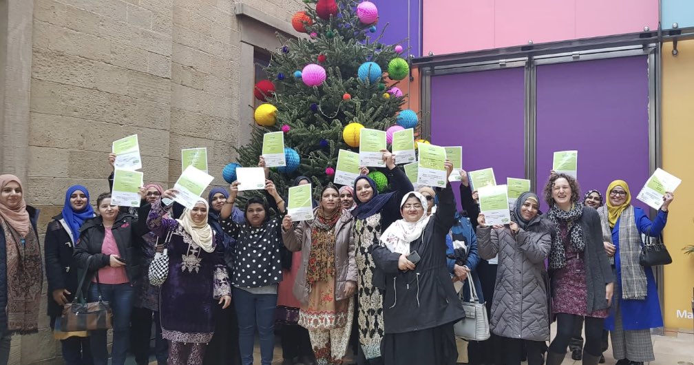 BwdESOL's tweet photo. #Celebrating learner achievement. Thank you Naomi for presenting learners with their certificates. @BwDAdultLearn @TalkEnglishReg @TalkEnglishReg https://t.co/TAIr52Bonw
