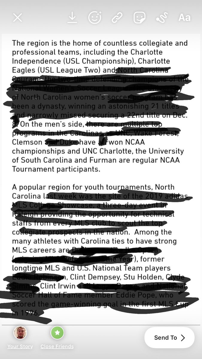 statefanjl17's tweet photo. @MLS @stephenmalik @OutsideThe18Pod @SportsChannel8 @999TheFan @TheNCCourage @NorthCarolinaFC fixed the MLS press release to be relevant to Charlotte, guess there’s more to be had in the Raleigh area as well https://t.co/TBcEDZ0CWX