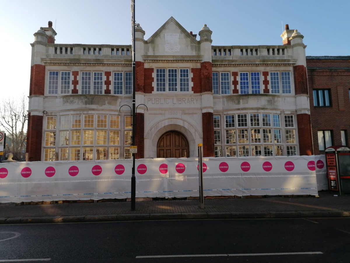 Another interesting project for Trusol – the refurbishment of Plumstead Library shorturl.at/emrG0