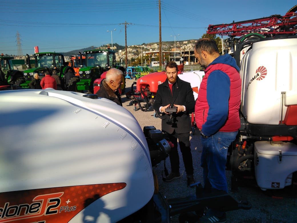 agroma_gr's tweet photo. Thanks for attending to our open day in Lamia with @panagrotikigr 
Congratulations also to the new owners of Agroma products 👍
#agroma 
#farmgem
#panagrotiki
#openday https://t.co/io1xG8Evsf
