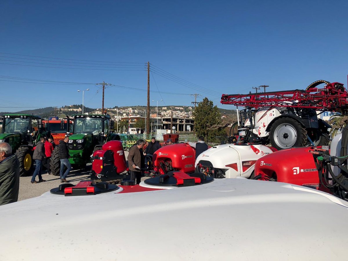 agroma_gr's tweet photo. Thanks for attending to our open day in Lamia with @panagrotikigr 
Congratulations also to the new owners of Agroma products 👍
#agroma 
#farmgem
#panagrotiki
#openday https://t.co/io1xG8Evsf