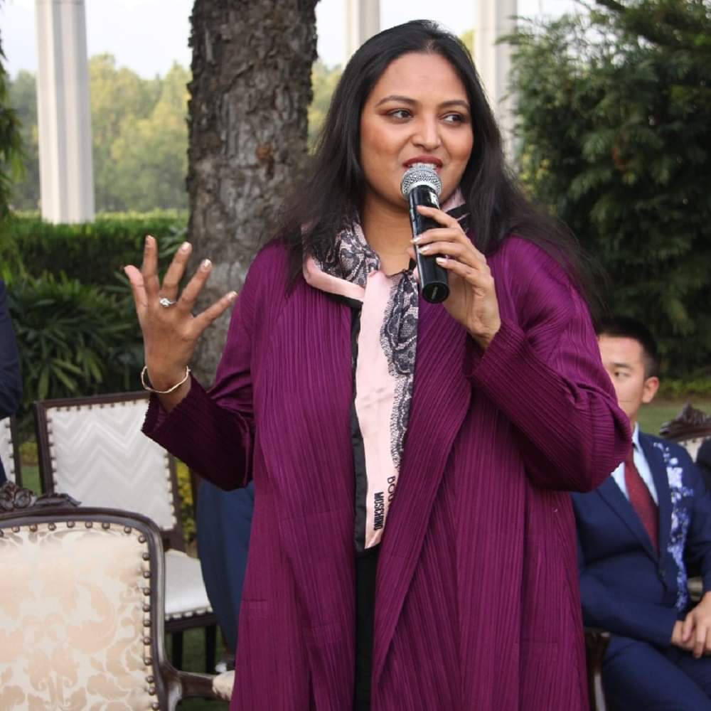 IsbArtFestival's tweet photo. Let's Appreciate Art with Islamabad Art Festival.
IAF19 Award for best Music Performance goes to Saira Peter from United Kingdom. Her performance amazed the Audience of International Islamabad Art Festival 2019 including Mega Musical Night, Presidency &amp; Closing Ceremony. https://t.co/ZkPi3lu1hK
