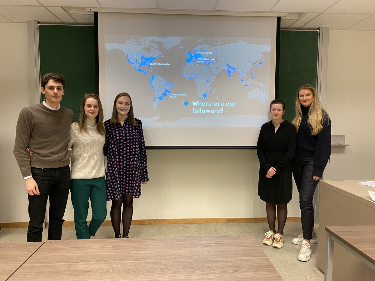 dirkvandenpoel's tweet photo. Today, we saw 17 teams present the #BigData group assignments @UGent. Congratulations for the superb work. They used the @databricks @ApacheSpark platform to analyze #Instagram posts on @tomorrowland in #Python. Thanks @Sarcarron &amp; @ben_desmet ! #SocialMedia #orms #DataScience https://t.co/cWpE1TdLkK