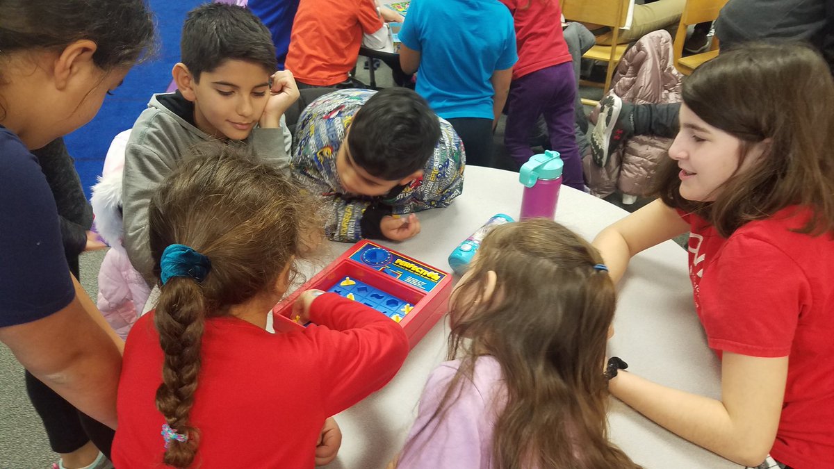 BakersFab5th's tweet photo. Reading, board games, and cupcakes with our pre-k buddies. #aleapahead @stephanie_viado @BBE_Bullfrogs https://t.co/Fn7LRrJZyu