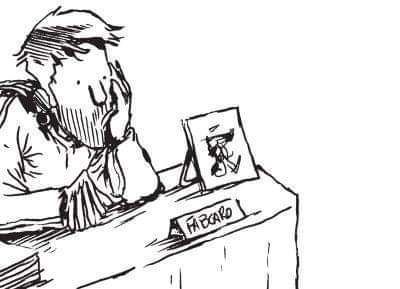 Fabcaro en dédicace le samedi 4 janvier à partir de 17h! ☺
#fabcaro