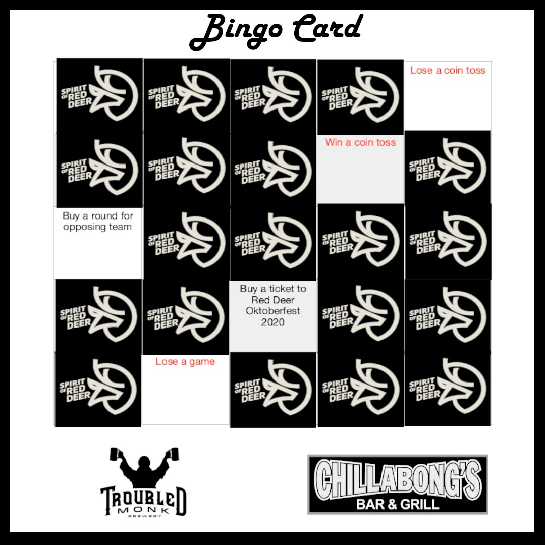 SpiritOfRedDeer's tweet photo. A couple more teasers for our funspiel bingo game!
#RDRB #SpiritOfRedDeer https://t.co/Ov7kNT2R3C