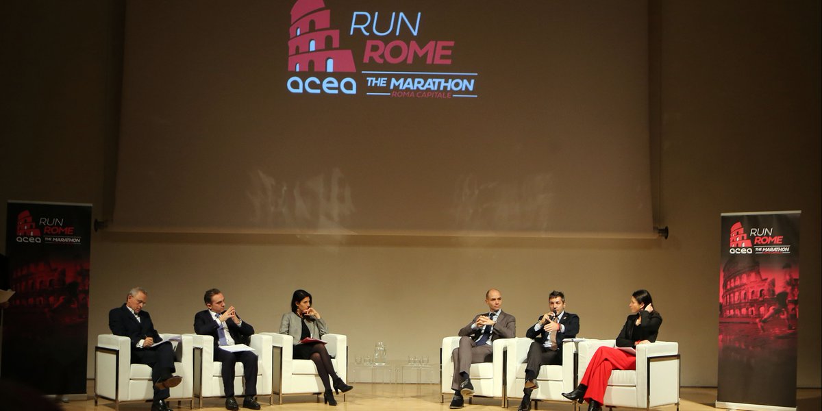 infrontsports's tweet photo. Infront Italy's Alessandro Giacomini said that the Acea @rrtm2020 is not only for marathon runnners but for all who love Rome and enjoy a weekend of sports, celebration and fun as the event was officially launched this morning. Sign up: https://t.co/yBAMCRx1gZ #AllAboutRunning https://t.co/LEMynTX1FT