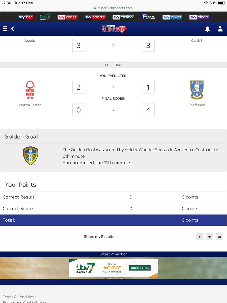 johnsy_63's tweet photo. @Super6 
 #Super6Mare
Perfect timing. Nil points last weekend. Ps4 https://t.co/4A1kylk3wr