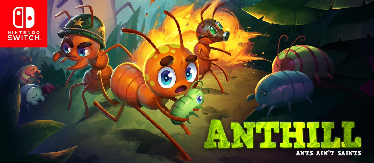 TheNintendoFeed's tweet photo. Anthill from @ImageForm is the closest game to Pikmin ever. The mindset and imagination when playing Anthill brings Pikmin vibes. The Nintendo Feedโs eShop game of 2019 is #AnthillGame.
๐ฅ ๐โ๏ธ๐ ๐ฅ ๐โ๏ธ๐ ๐ฅ
๐ ๐๐๐๐๐๐๐๐๐
๐ ๐๐๐๐๐๐๐๐๐
๐ฅ ๐โ๏ธ๐ ๐ฅ ๐โ๏ธ๐ ๐ฅ https://t.co/AEIJSErLFG