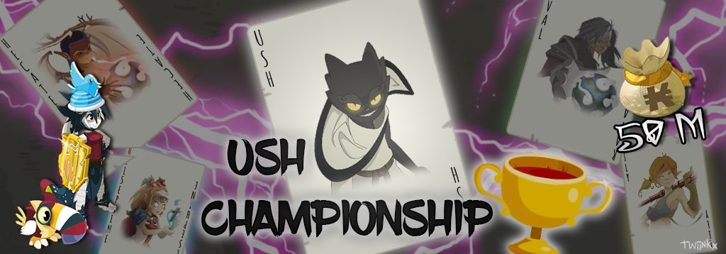 Hello, j'organise un concours Twitter pour promouvoir le tournoi sur USH en janvier.

50M à gagner 

Lien du tournoi :

dofus.com/fr/forum/1565-…

Pour participer :
-RT
-Me follow (<a href="/elSu7_/">Su7</a>)

TAS le 1 janvier pour la fin des inscriptions !