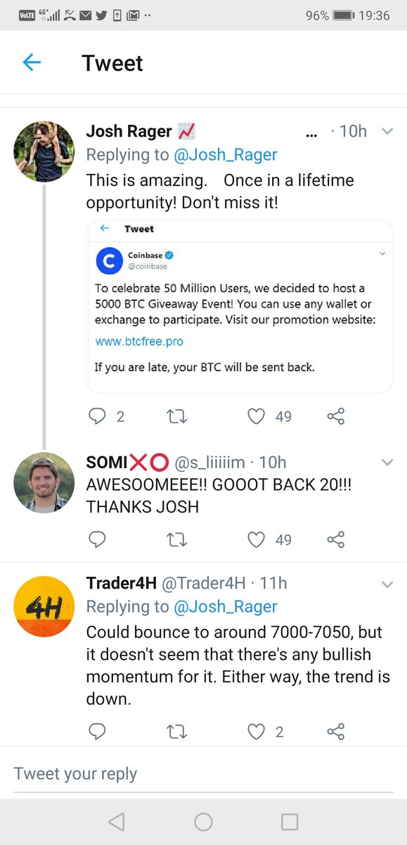 SygonTech's tweet image. Beware followers of @Josh_Rager someone is trying to scam people using a fake Josh Rager account name