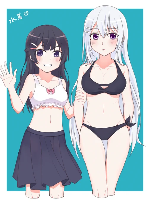 #みとあーと #でろあーと
泳衣好き!!! 