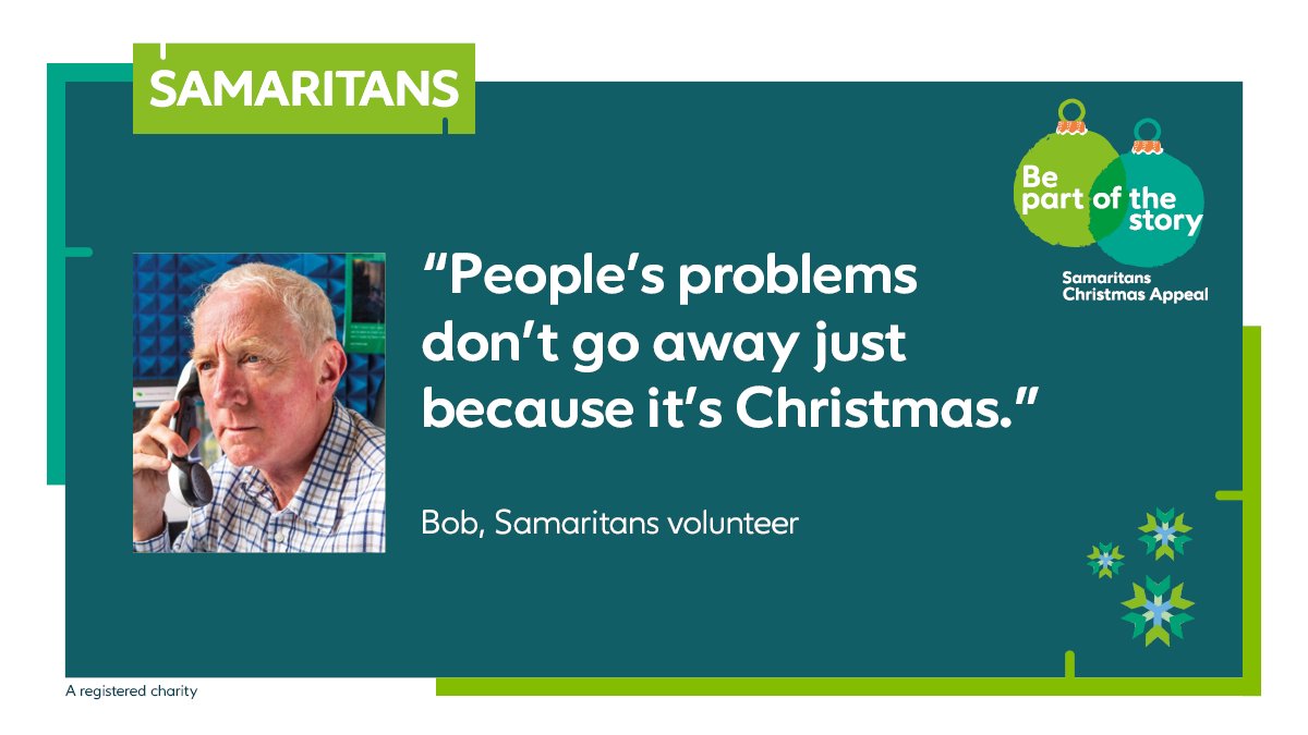 ReadingSams's tweet photo. Christmas can be a tough time of year for many. Help #ReadingSamaritans stay open during the festive period so we can support those who need it most: https://t.co/UfkX1jn23R https://t.co/Q9dWocuoNT
