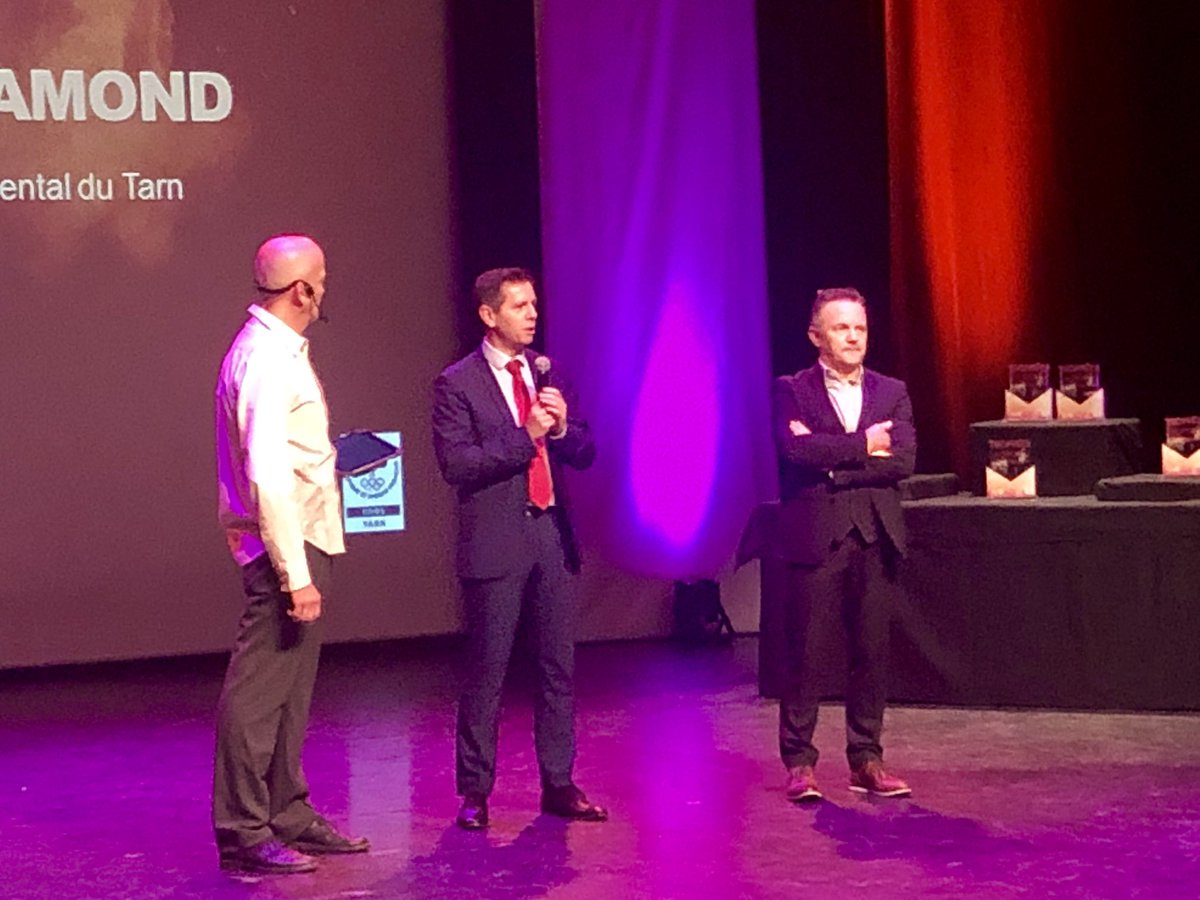 ramond_christ's tweet photo. Coup d’envoi des #trophees du #sport tarnais 2019 à #capdecouverte ! #montarn #sport @FranceOlympique https://t.co/loy0ODxSs0