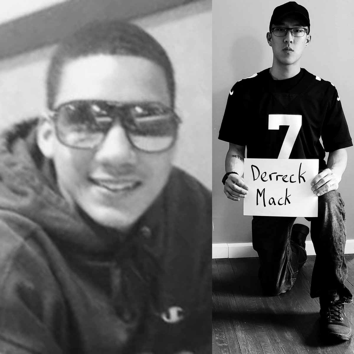 TheAntiCarnist's tweet photo. #DerreckMack was shot in the back by detective #JohnLSmith and #KilledBypolice 7 years ago today.
#NoJusticeNoPeace till they #StopKillingUs
#ImWithKap, #ImWithReid, I'm #TrueTo7, and I will ALWAYS #TakeAKnee.
https://t.co/IiZoTF62Tc
https://t.co/uIOYHnAtAW https://t.co/icwqeM0NXl