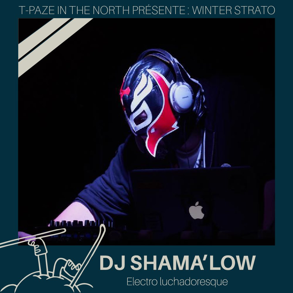 T_Paze's tweet photo. ❄️[WINTER STRATO] _ 25|01|20 _ @6PAR4 ❄️

🚀Dj Shama’Low🚀
Venu des tréfonds du Dirty South Mayennais, l'homme mi-deejay mi-catcher assénera des coups de 45 tours et de musique à guincher !

Résa par là ⇝ https://t.co/J4AcF3HKwP https://t.co/TFKBQA901M