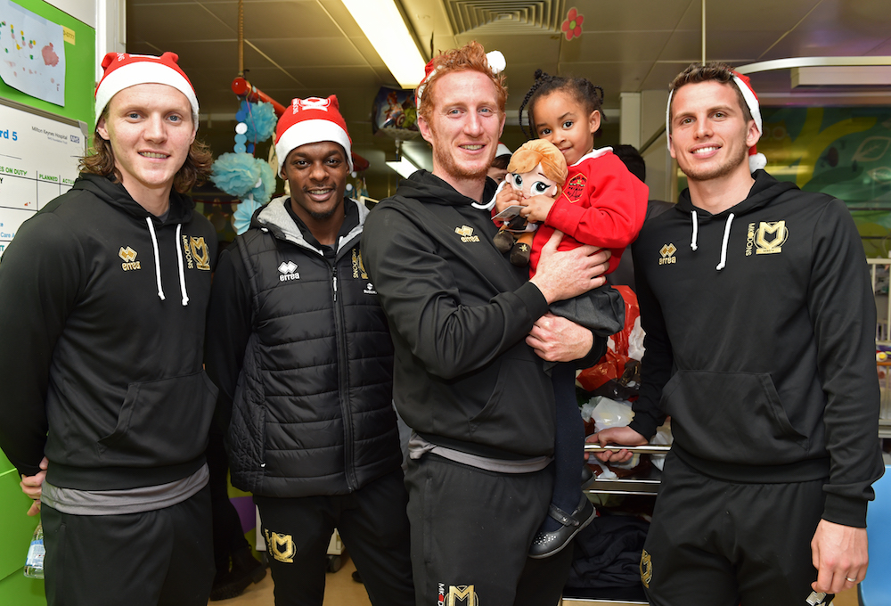 Spreading Christmas cheer 🎅🎄

Thank you for having us, <a href="/MKHCharity/">Milton Keynes Hospital Charity</a> ❤️