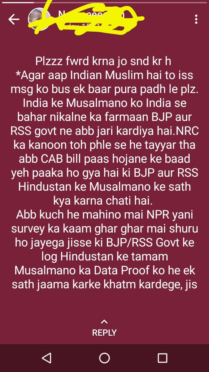 SaneSullo's tweet image. Toh ye aise bhadka rahe hain apne logo KO!
Bina chizo KO samjhe 😒 
Most of them unable to understand the CAB.
#IndiaAgainstViolence 
#SupportCAB 
#HinduphobicJamia 
#HumaraDeshJalRahaHai