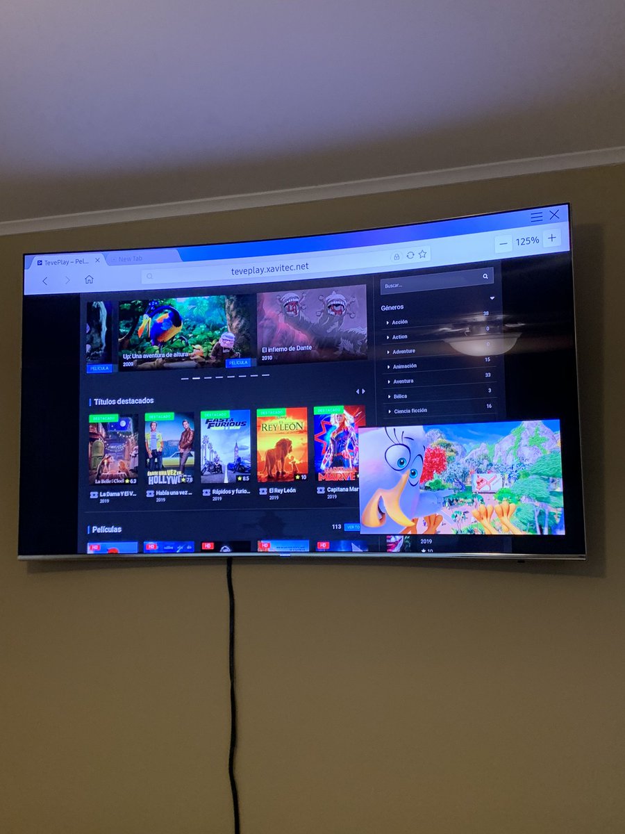 xavitec_1's tweet photo. Funcionando normal en TV :D https://t.co/ohcHLLW882