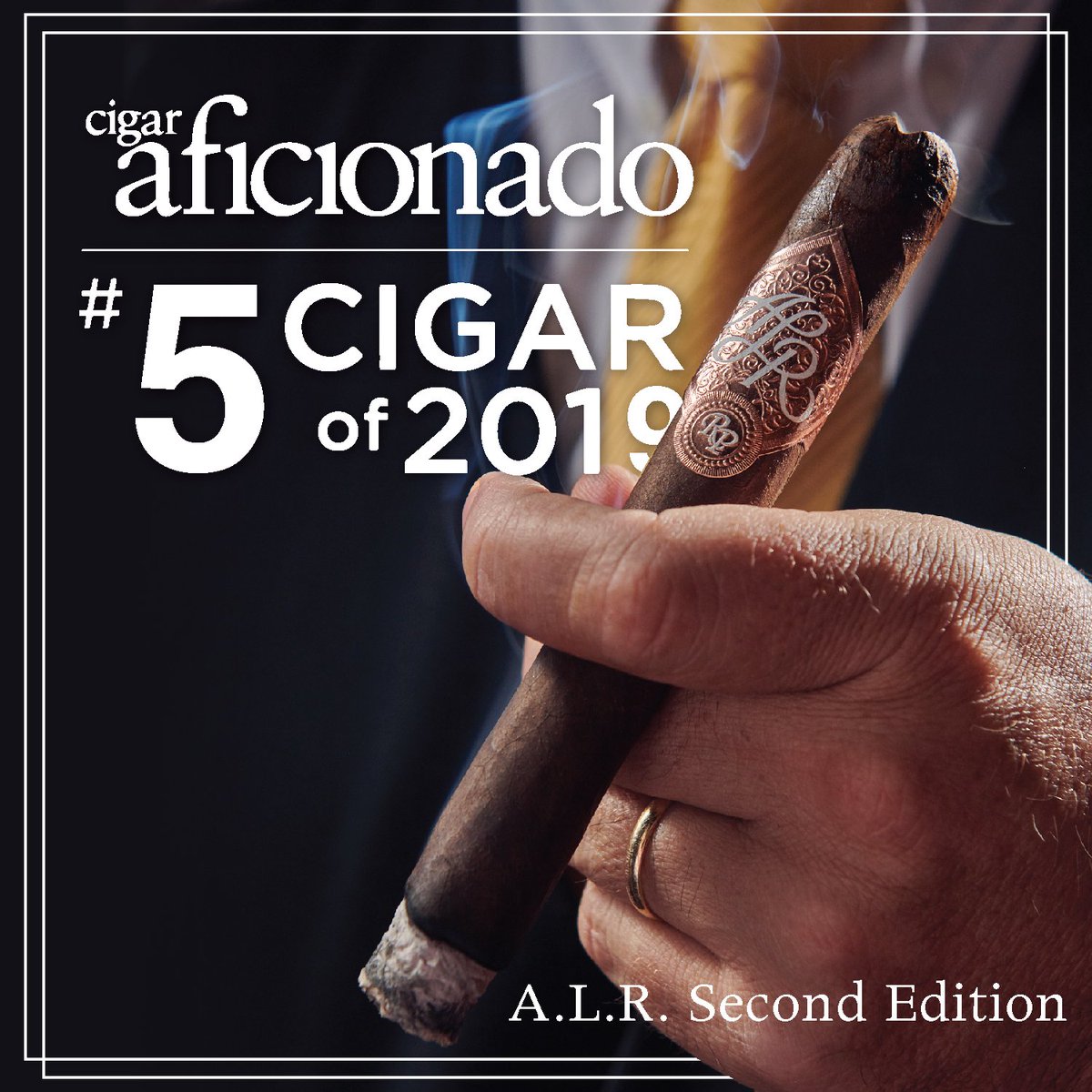 Cigar Aficionado has listed A.L.R. Second Edition by Rocky Patel as the #5 Cigar of the year!!! 
Have you had a chance to try it? Let us know what you think in the comments below.

#cigartime #cigarian  #cigarculture #cigarsmoking #cigarstyle    #TheGoodLife #premiumTobacco