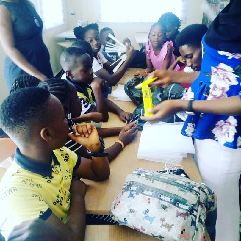 john_todell's tweet photo. It was a special moment with the kids. They showed maximum interest in all skills and I see them growing to be great entrepreneurs.
#Toes4orphans
#Toesoyo. https://t.co/GsPrT6tzyO