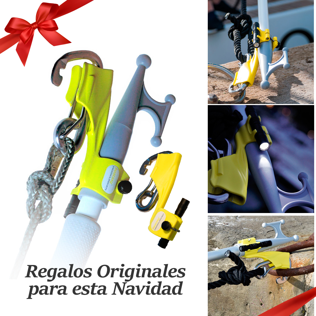Clean_Sailing's tweet image. 🎁Regalos originales que más nos gustan para esta Navidad 🎁Hooklinker - Garantiza un amarre o atraque mucho más rápido y efectivo. Mosquetón de acero inoxidable, linterna LED.
👉 Envio gratis!! mtr.cool/hyqpjgafqt