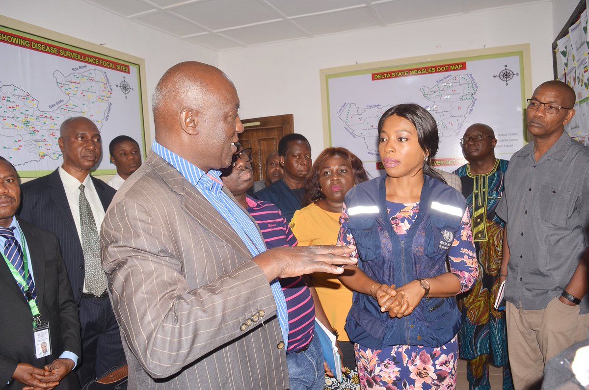 Africa Regional Certification Commission visit to Delta in a bid to certify the State Polio free and by extension Nigeria after visiting the Northern States by March 2020.
Report of the Country's being Polio free shall be ready in June 2020.