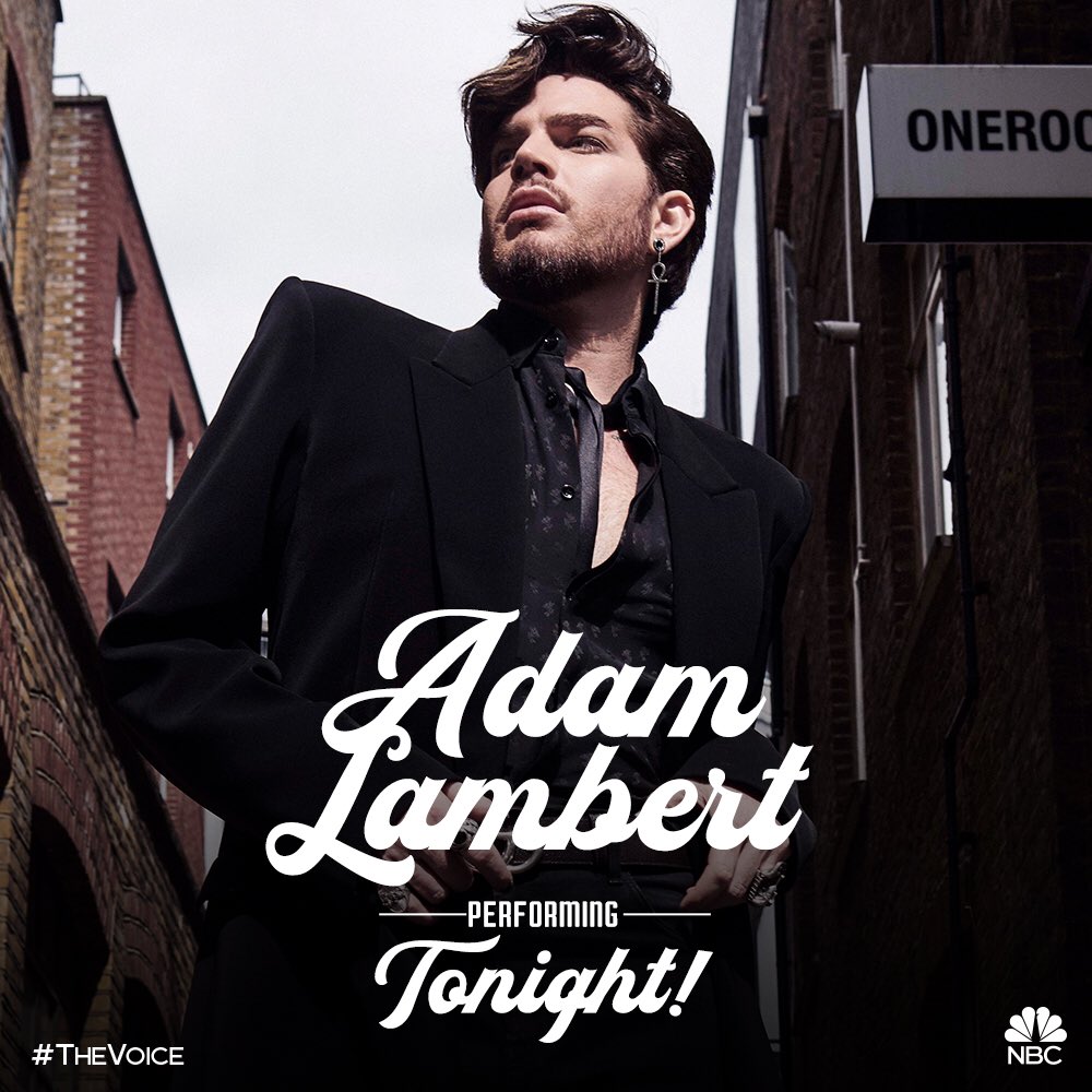 adamlambert's tweet photo. Performing my ballad version of @cher’s “Believe” with the wonderful @KatieKadan on the season finale of @nbcthevoice tonight!!! Tune in at 9pm ET/PT on NBC. https://t.co/zyfaEdNT8L