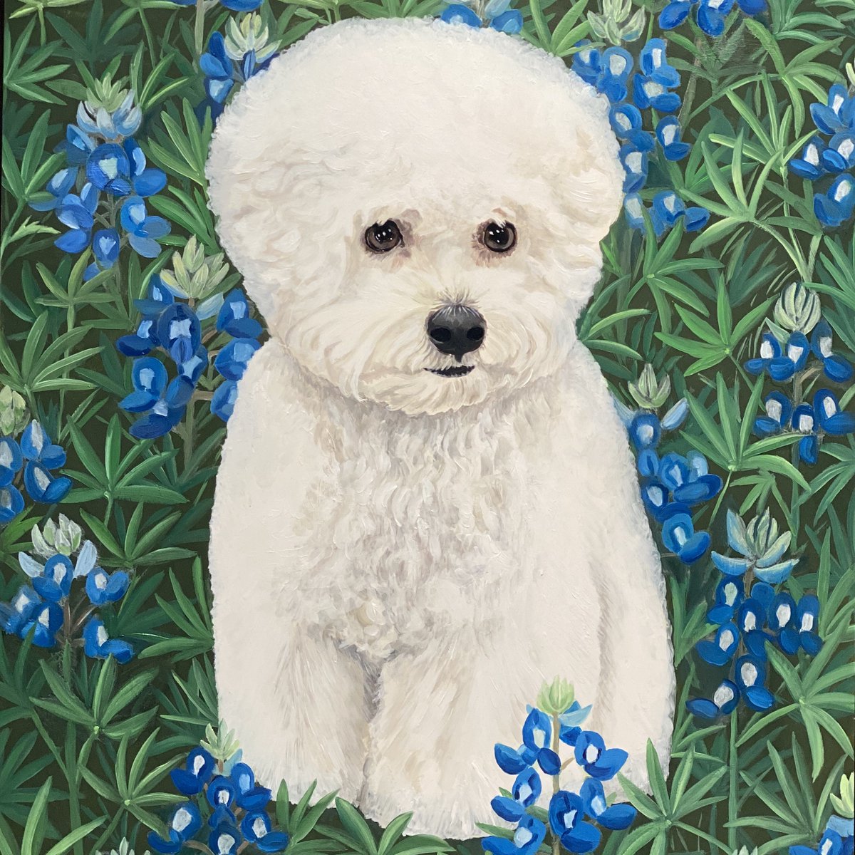 Painting of Weird Lucy.