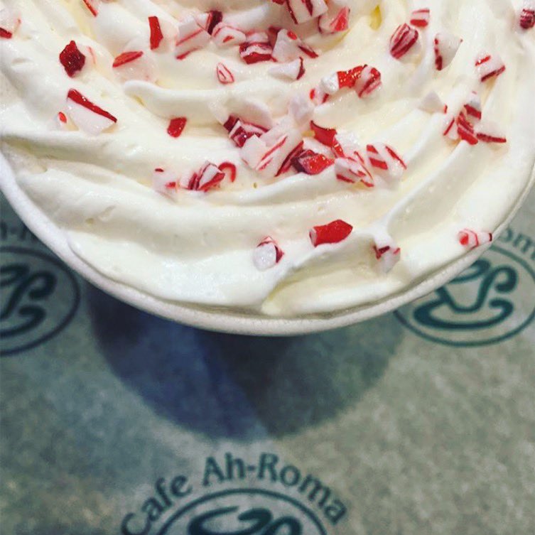 We’re feeling a bit basic today so warm up with a peppermint mocha! ☕️