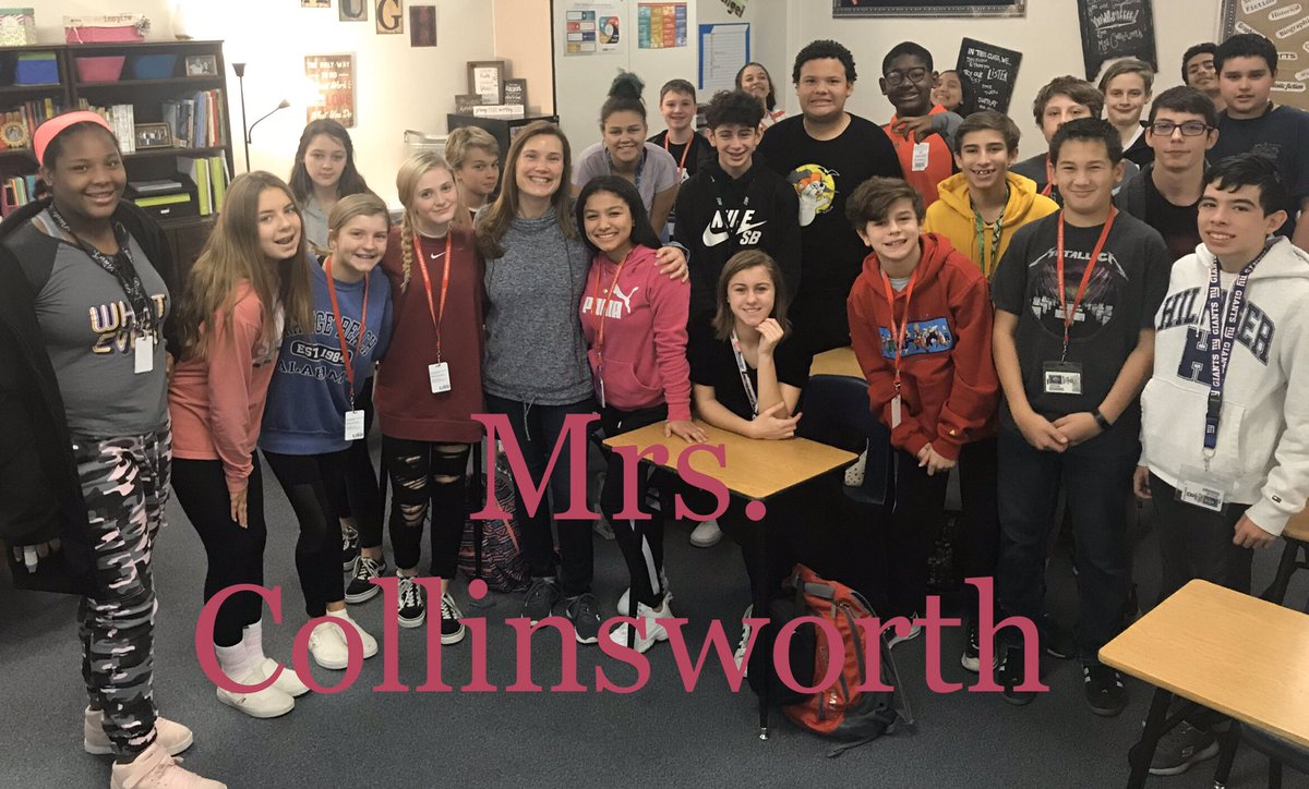 hearnh08's tweet photo. Mrs.Collinsworth always has a positive outlook and smile on her face! Her enthusiasm and passion she brings creates lasting positive impacts with her students and colleagues! She makes everyone’s day a little brighter @LamarMS #FutureReady #R3 https://t.co/fTIvcZ1fKE