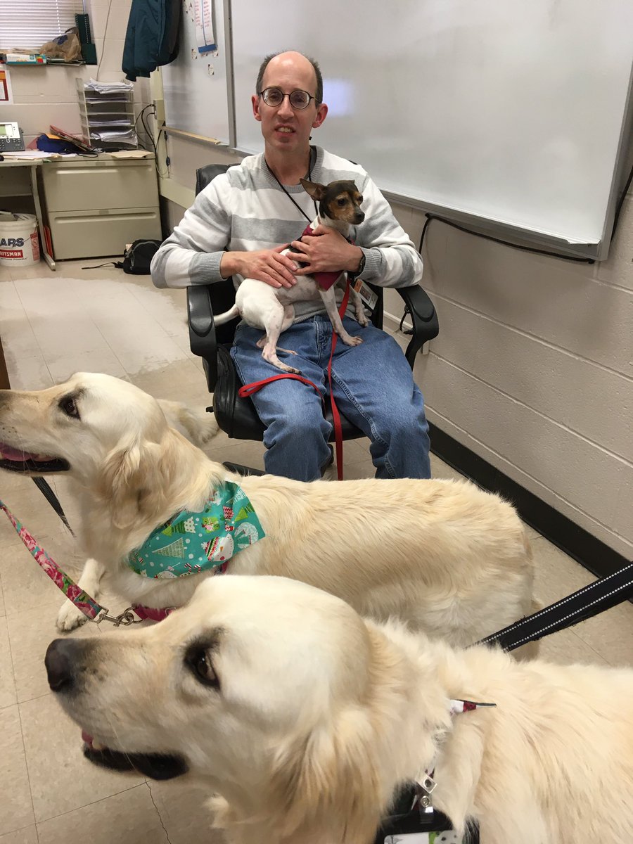JeffWillets's tweet photo. Teachers need exam week stress relief too. Thanks @peer_listening. https://t.co/rLt9YjIvu0
