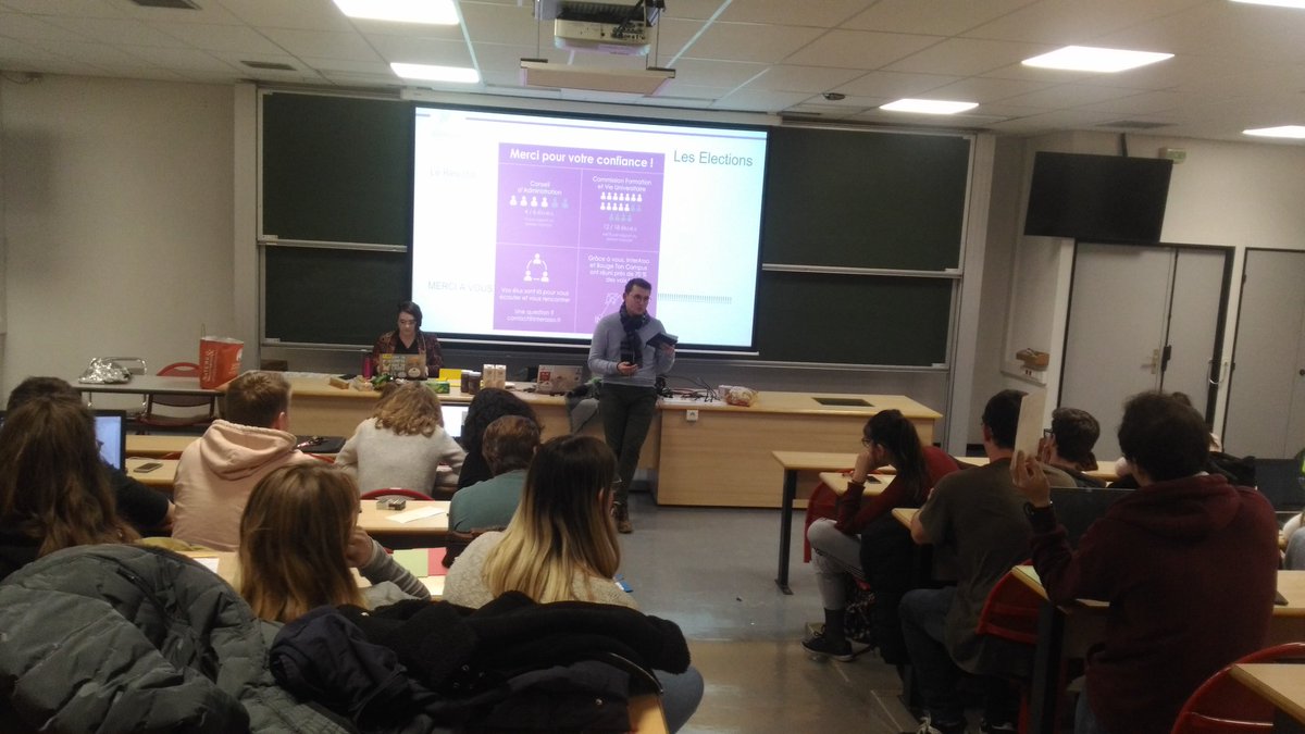 Marie_06_f's tweet photo. Une semaine après la fin des #electionscentrales à l'@UGrenobleAlpes, @Interasso_UGA fait un point sur cette victoire et sur l'avenir de la vie étudiante sur le campus Grenoblois!avec pleins de projets à venir ! https://t.co/lJLbqfCgDm