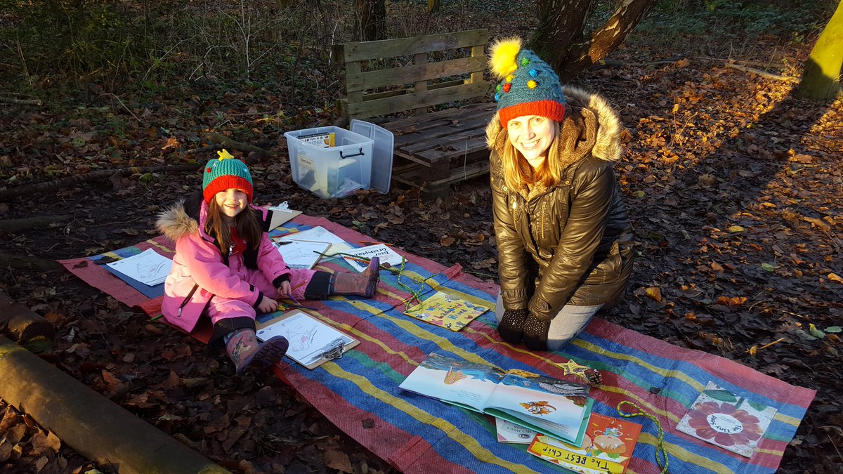 Another fantastic Christmas party in the woods. Today Acorn class and their grown ups enjoyed an afternoon of forest school festive fun. <a href="/UptonHeathCE/">Upton Heath CE Primary School</a> #forestfun